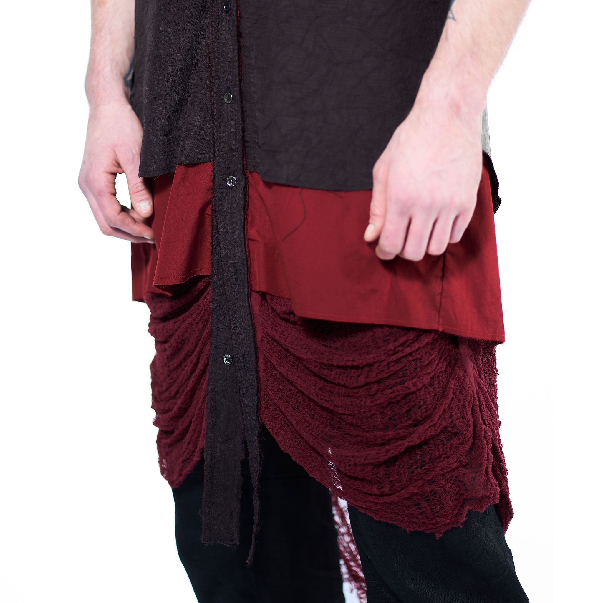 TRIPLE LAYER SHIRT (SLEEVELESS)