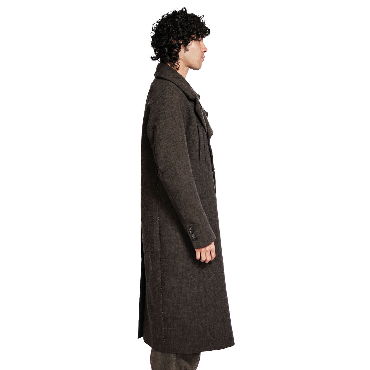 3D COLLAR COAT