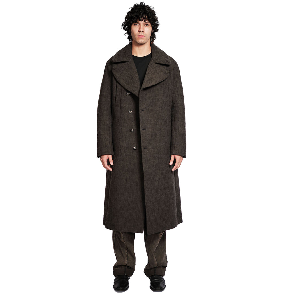 3D COLLAR COAT