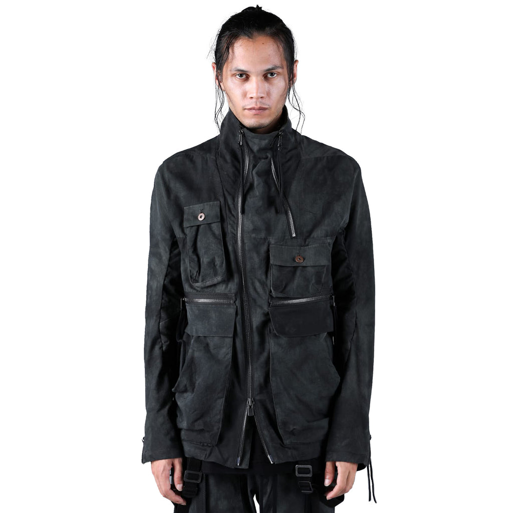 C/N GROSGRAIN MILITARY JACKET