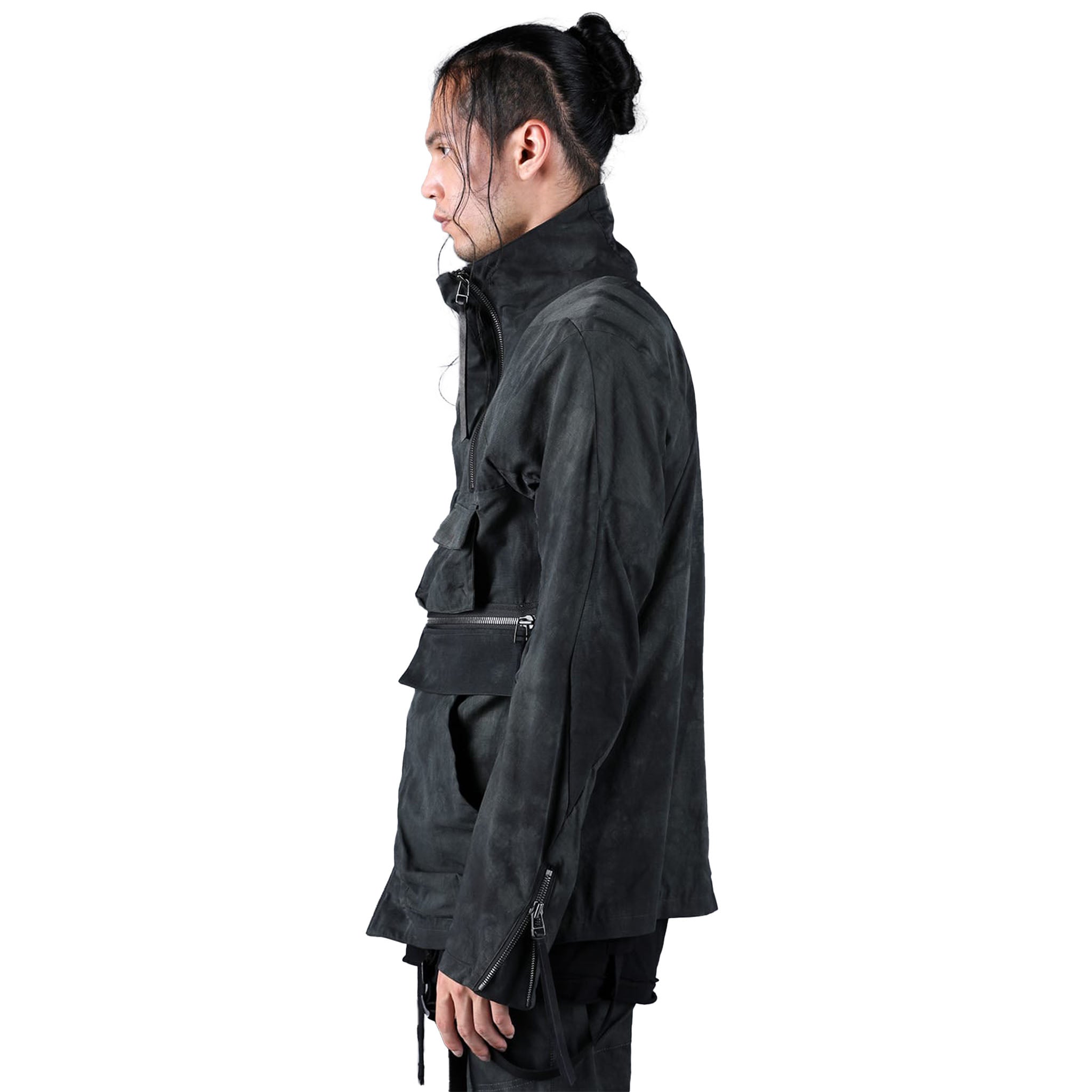 C/N GROSGRAIN MILITARY JACKET