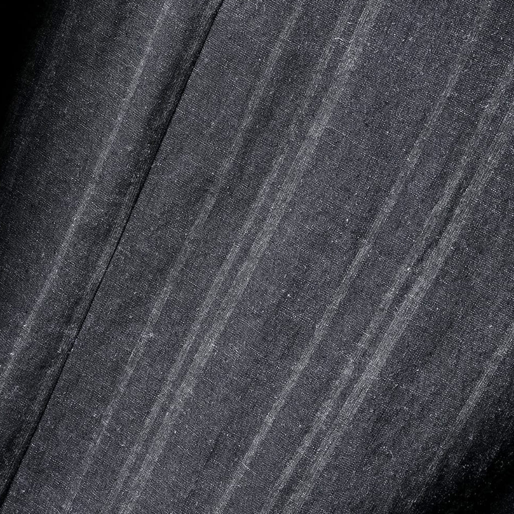 SUMI INK COATED STRIPE CROPPED TROUSER