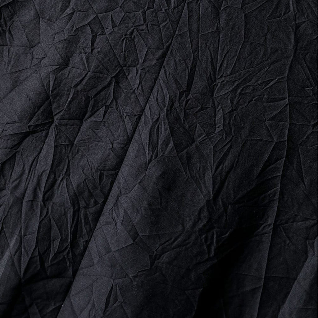 SILK/COTTON WASHER BAND COLLAR SS SHIRT